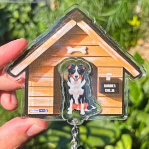 Kit Chaveiro - Border Collie (Animado)