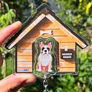 Kit Chaveiro - Buldogue (Animado)
