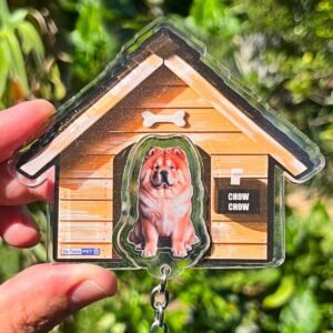 Kit Chaveiro - Chow Chow (Real)