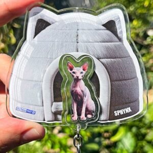 Kit Chaveiro - Sphynx (Real)