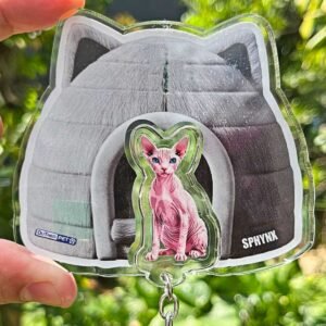 Kit Chaveiro - Sphynx (Animado)
