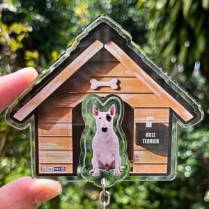 Kit Chaveiro - Bull Terrier (Real)