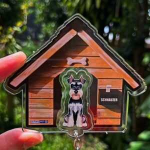 Kit Chaveiro - Schnauzer (Animado)