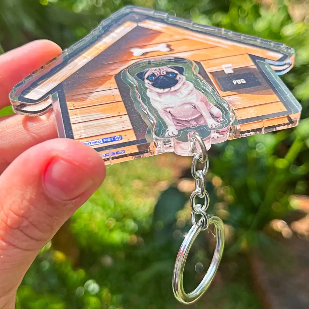 Kit Chaveiro - Pug (Animado) - Imagem 4