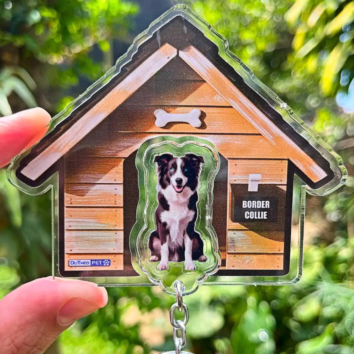 Kit Chaveiro - Border Collie (Real)