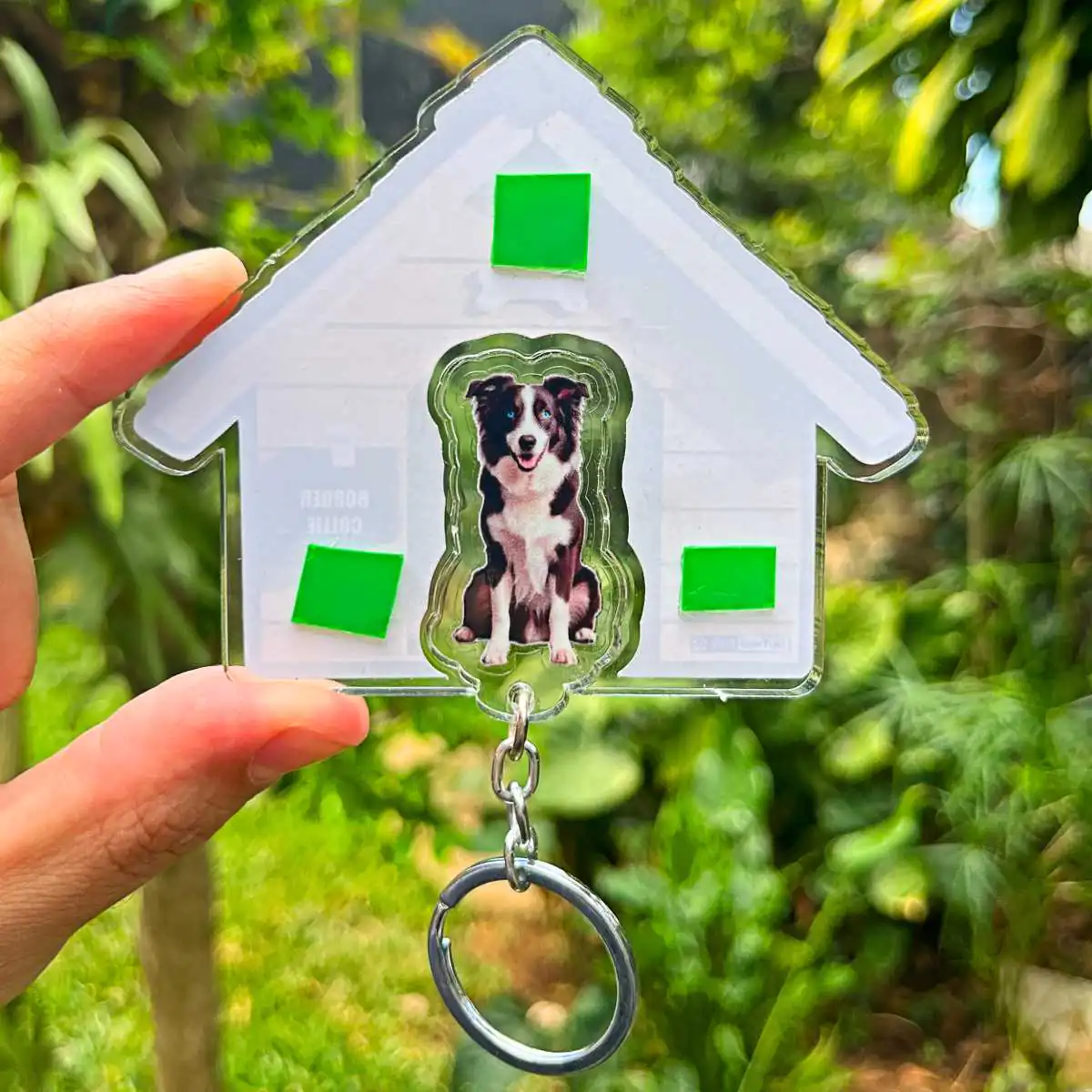 Kit Chaveiro - Border Collie (Real) - Imagem 3