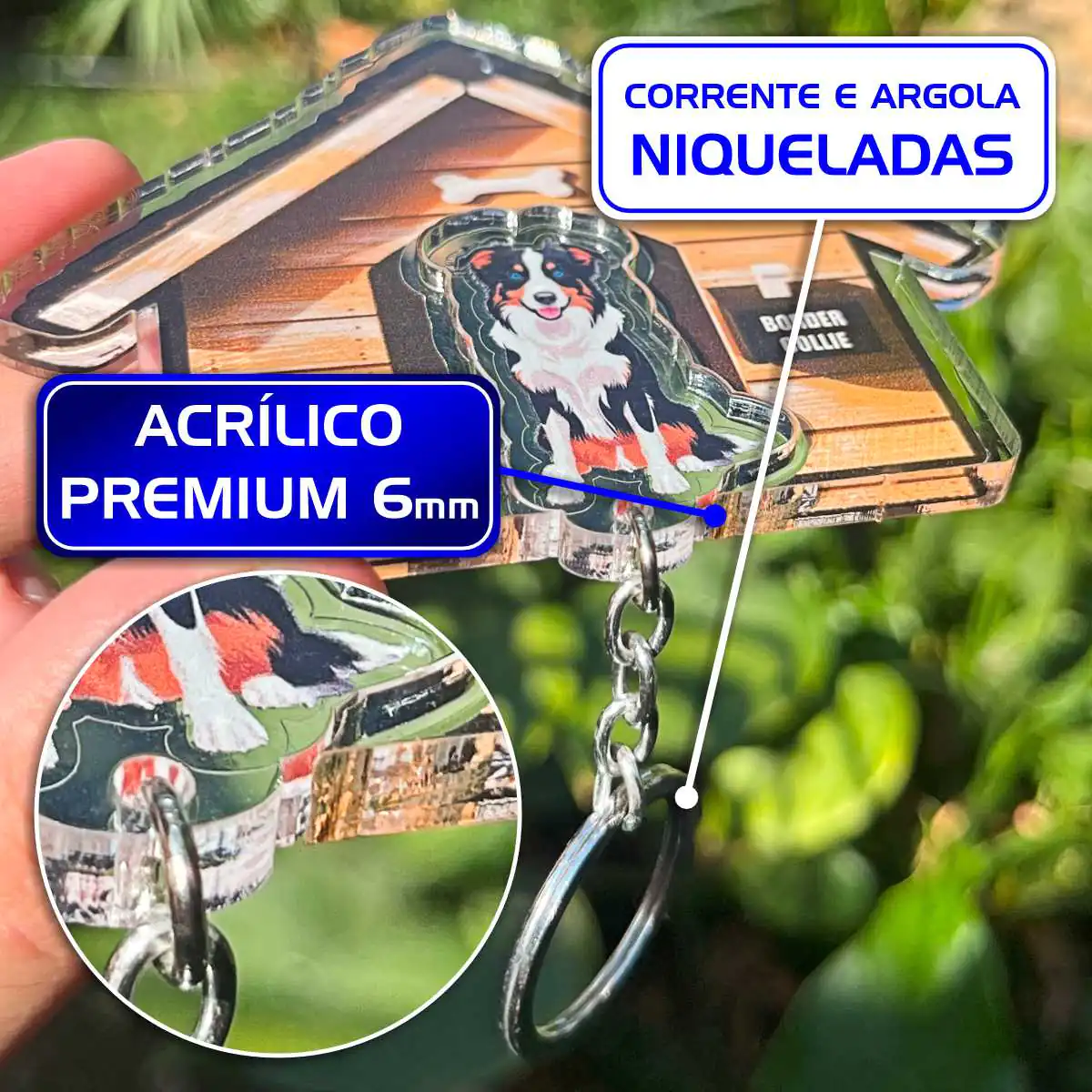 Kit Chaveiro - Border Collie (Animado) - Imagem 7