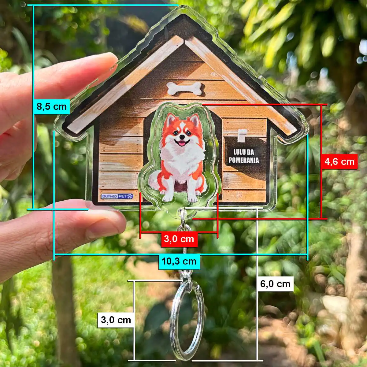 Kit Chaveiro - Lulu Da Pomerânia (Animado) - Imagem 6