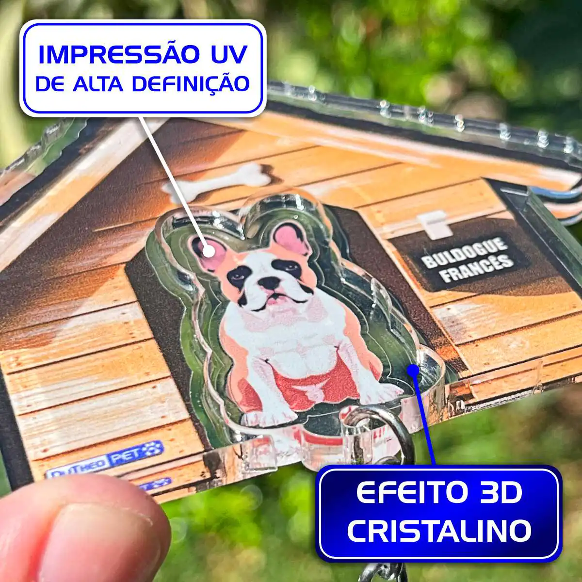 Kit Chaveiro - Buldogue (Animado) - Imagem 9