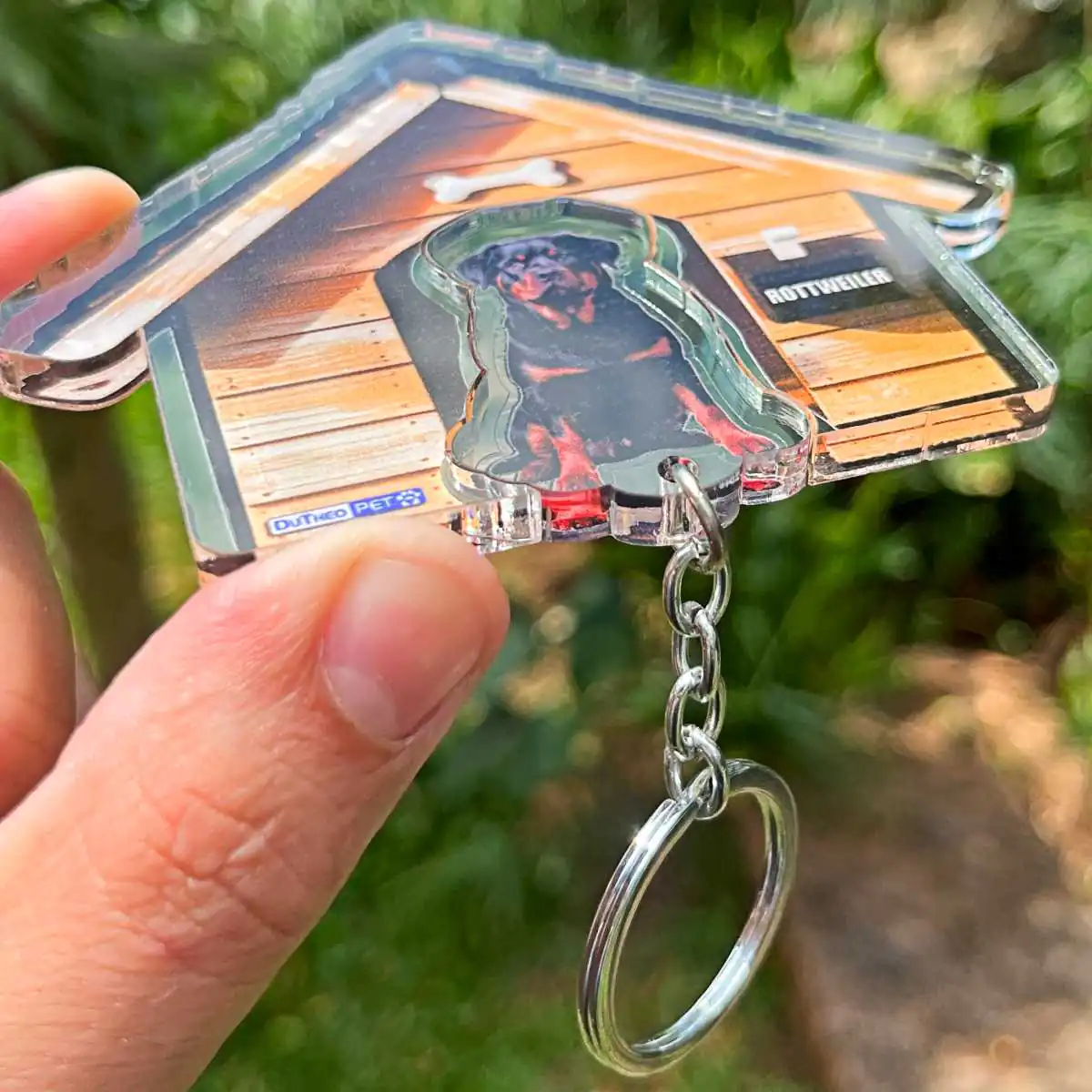 Kit Chaveiro - Rottweiler (Real) - Imagem 4
