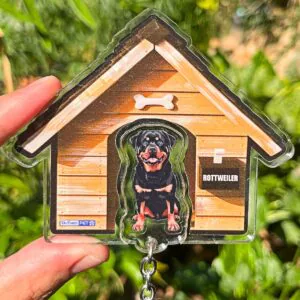 Kit Chaveiro - Rottweiler (Animado)