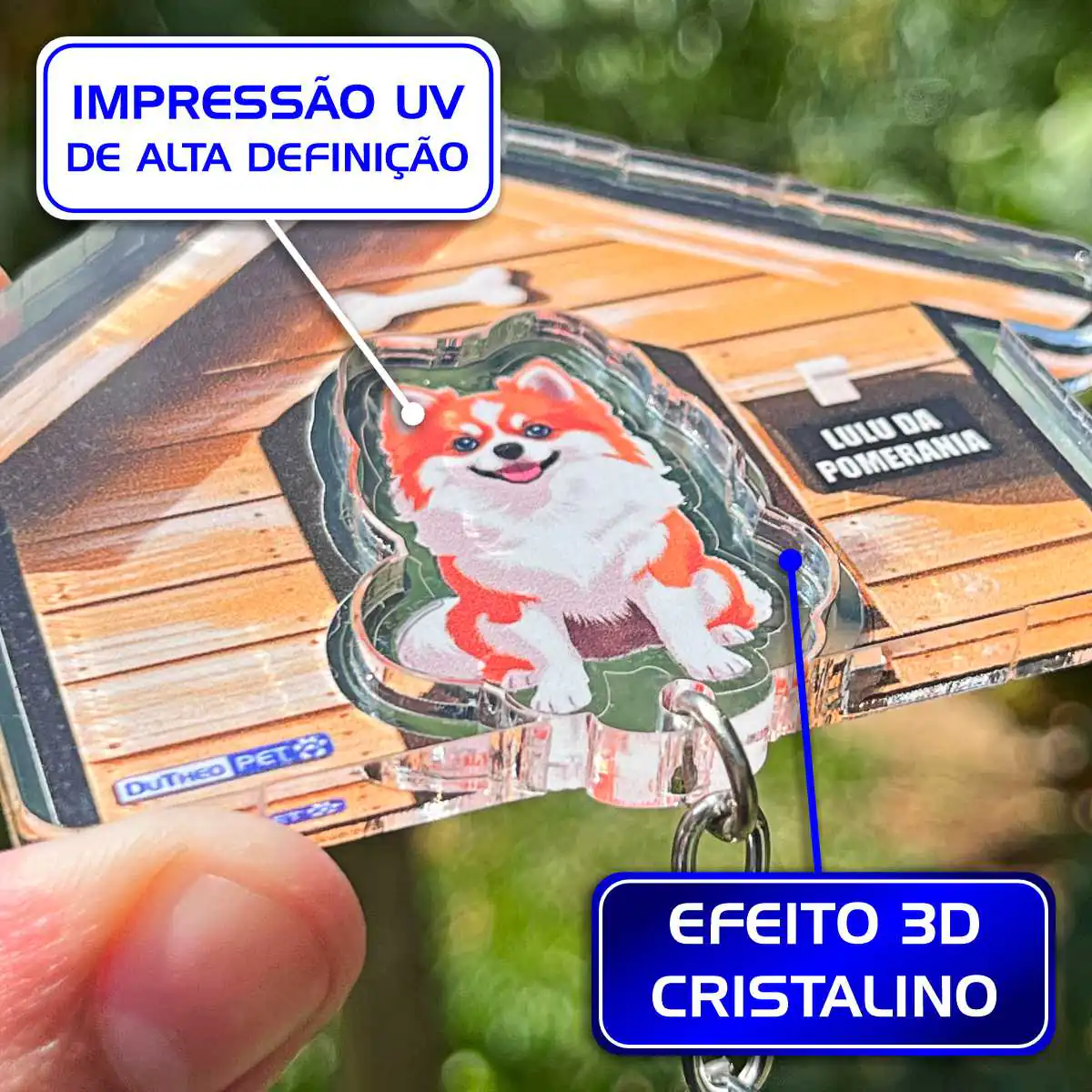 Kit Chaveiro - Lulu Da Pomerânia (Animado) - Imagem 3