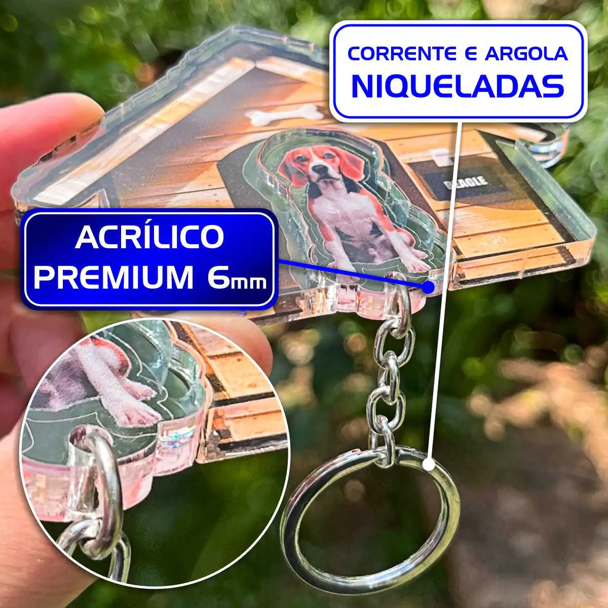 Kit Chaveiro - Beagle (Real) - Imagem 7