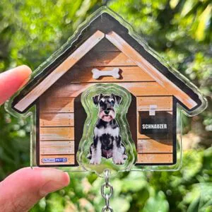 Kit Chaveiro - Schnauzer (Real)