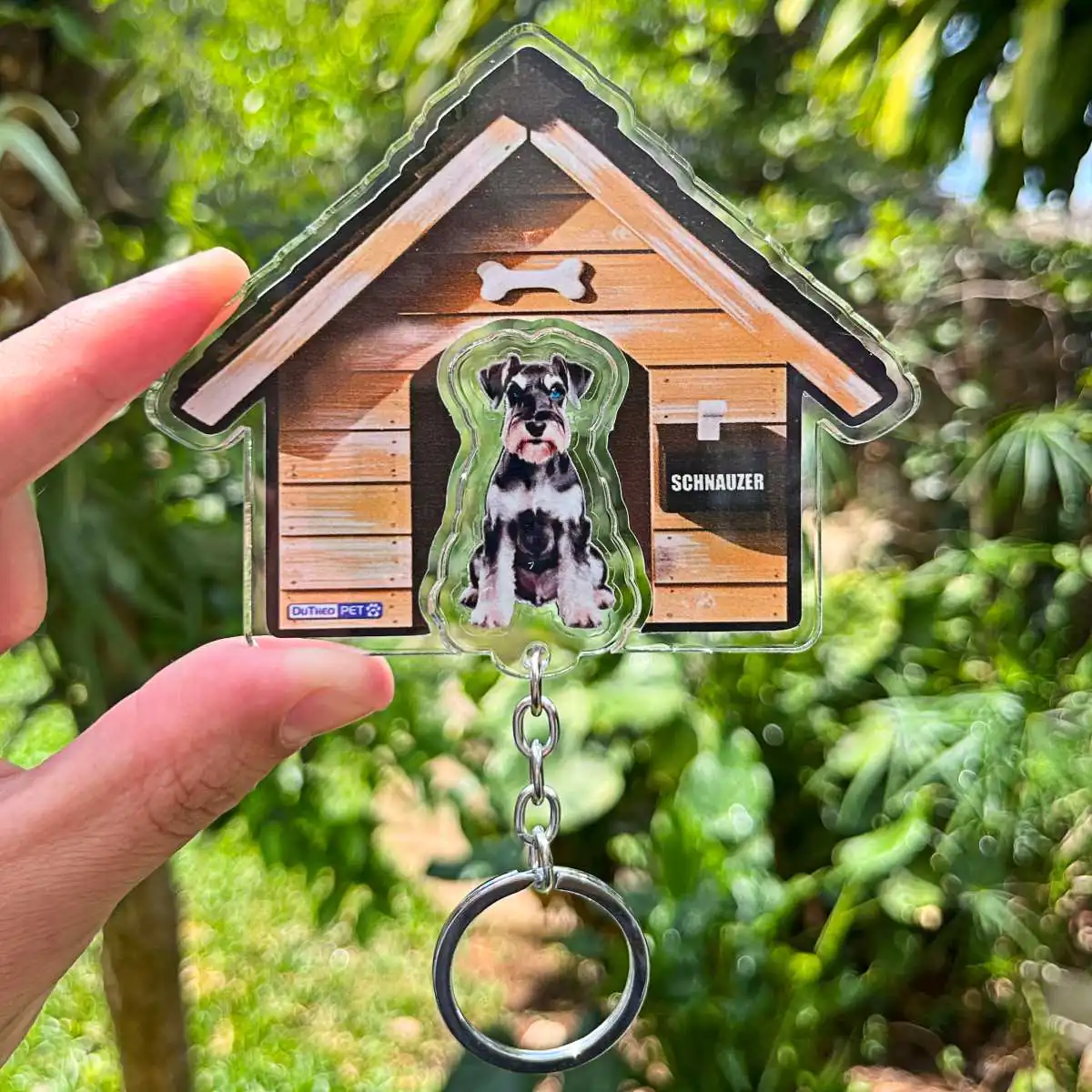 Kit Chaveiro - Schnauzer (Real) - Imagem 2