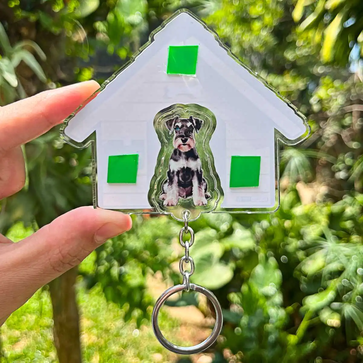 Kit Chaveiro - Schnauzer (Real) - Imagem 3