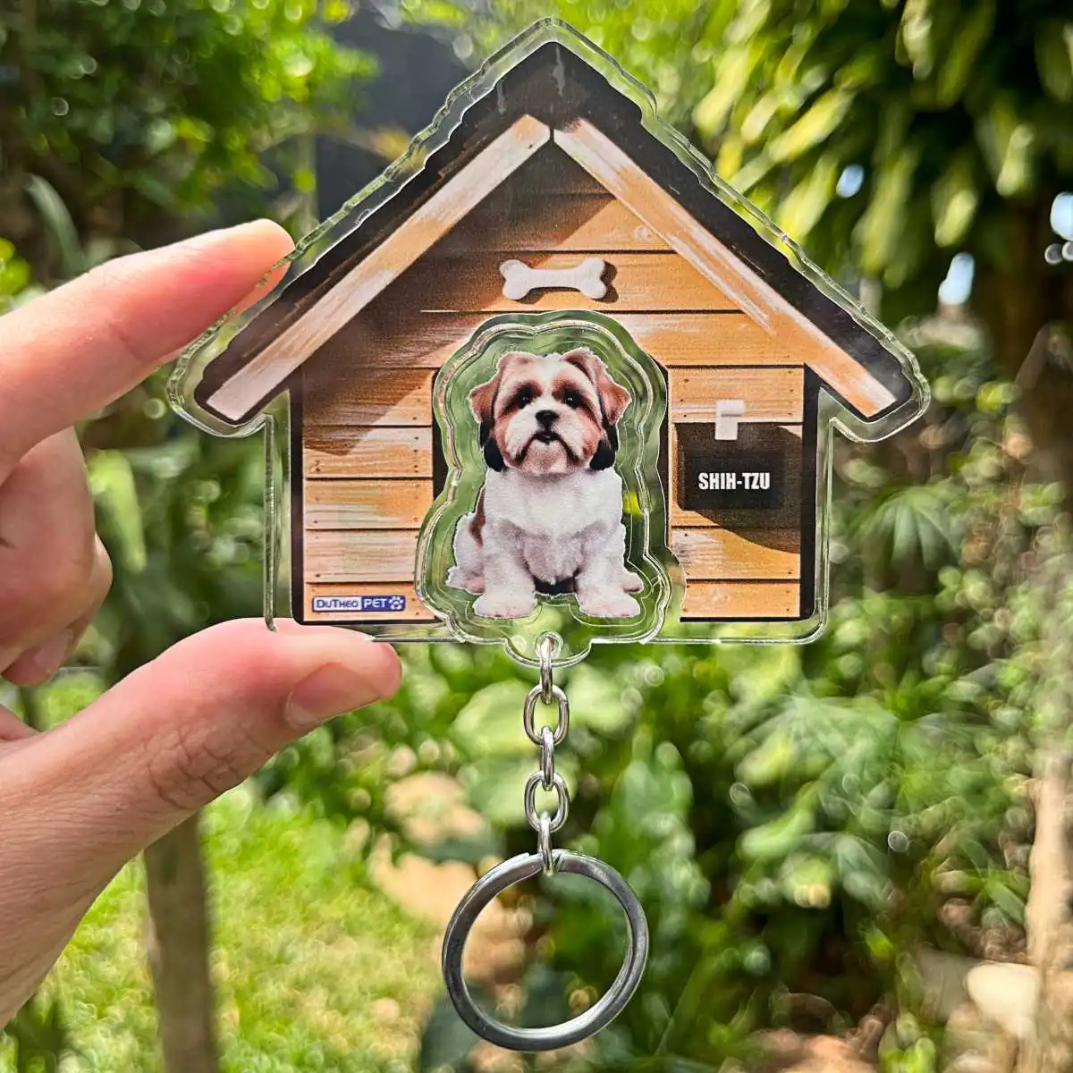 Kit Chaveiro - Shih Tzu (Real) - Imagem 2