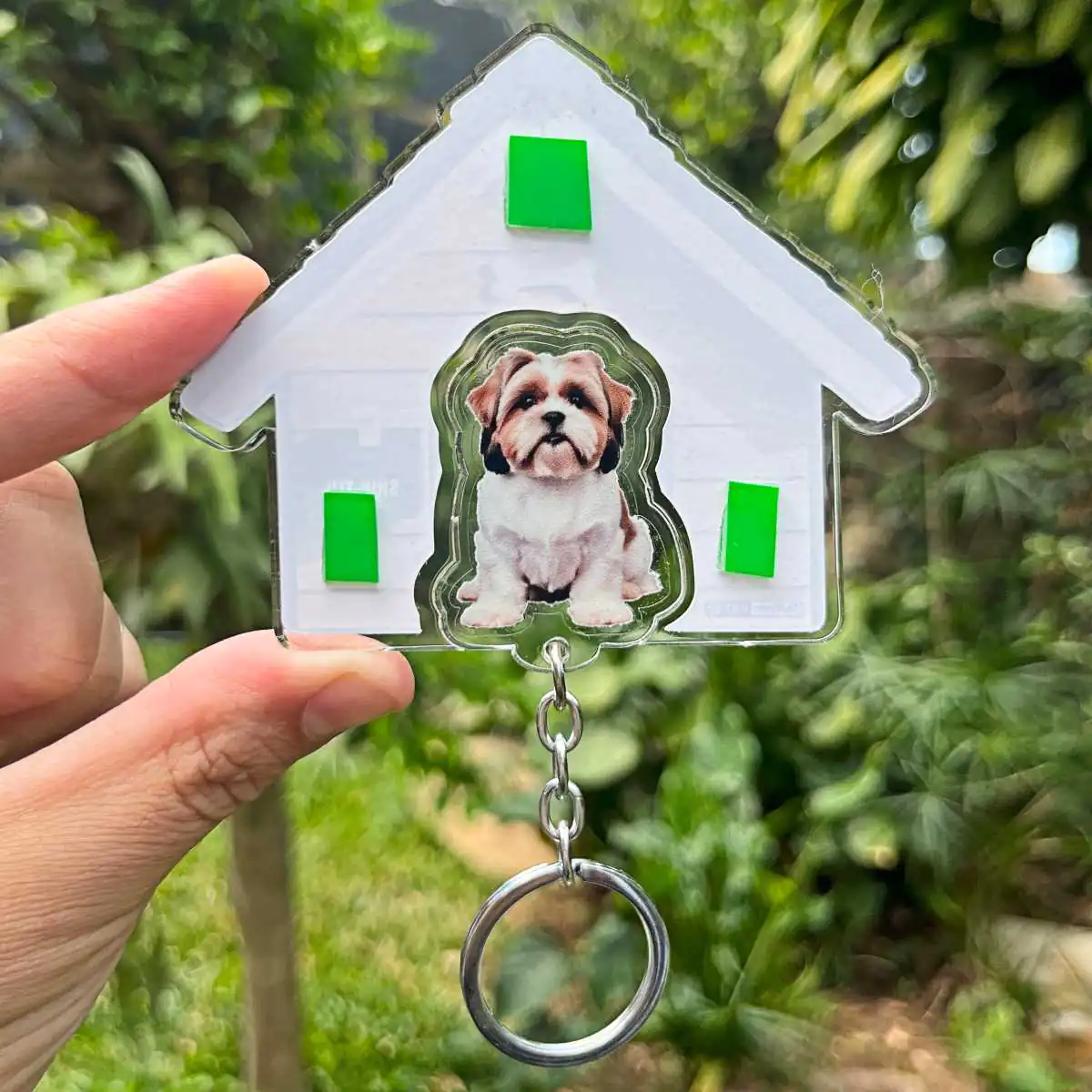 Kit Chaveiro - Shih Tzu (Real) - Imagem 3