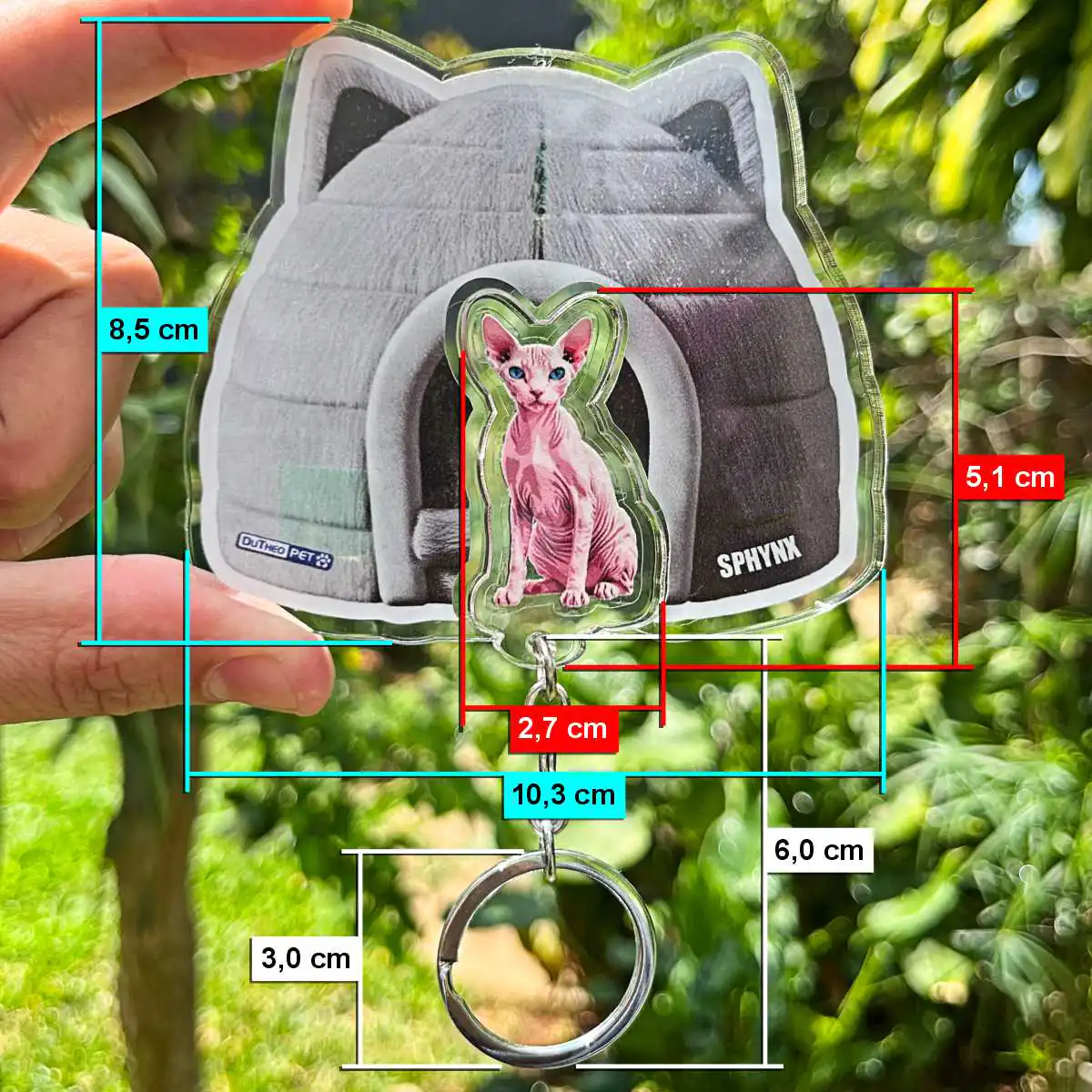 Kit Chaveiro - Sphynx (Animado) - Imagem 6