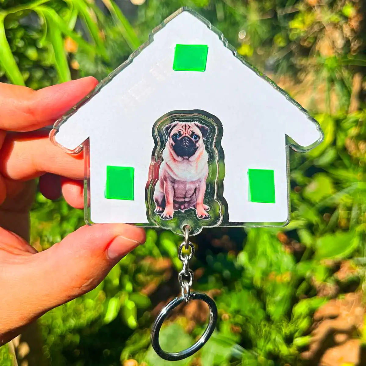 Kit Chaveiro - Pug (Real) - Imagem 3