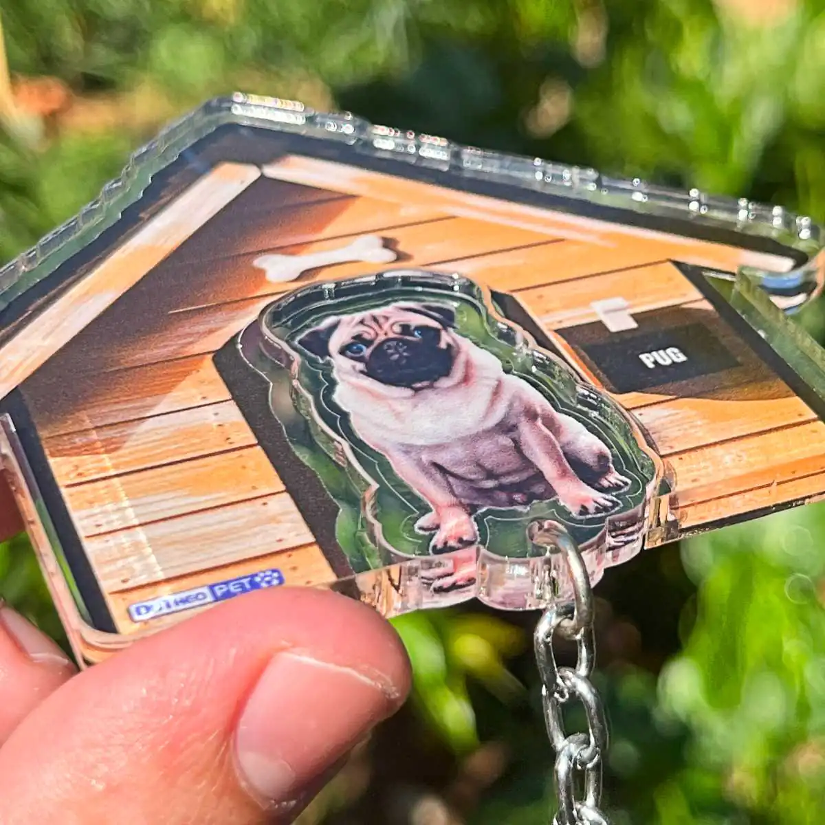 Kit Chaveiro - Pug (Real) - Imagem 5