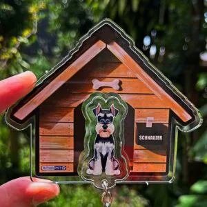 Kit Chaveiro - Schnauzer (Animado)